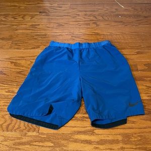 Nike Flex Training Shorts (Blue)